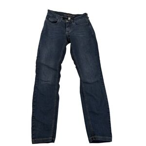 Dream Jeans by Mac Womens Dark Wash Skinny Denim Mid Rise Stretch Jeans 27x29